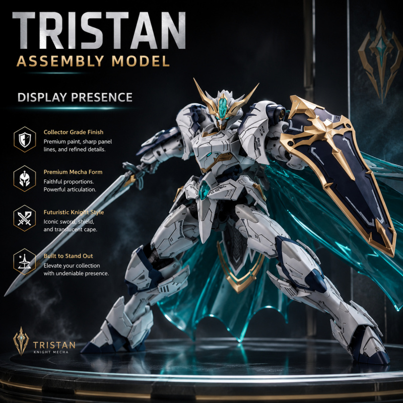 Model Kit Tristan - Tristan Knight Mecha Assembly Model Kit,