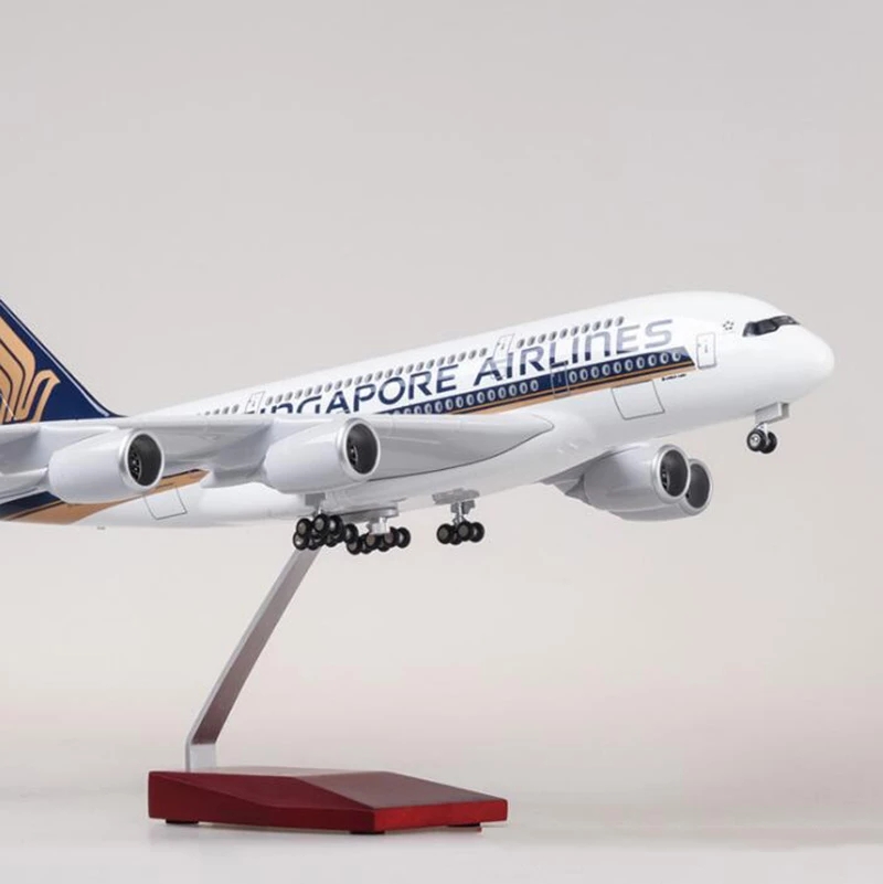 Model Kit Singapore - Display Air Bus A380 Singapore Airlines