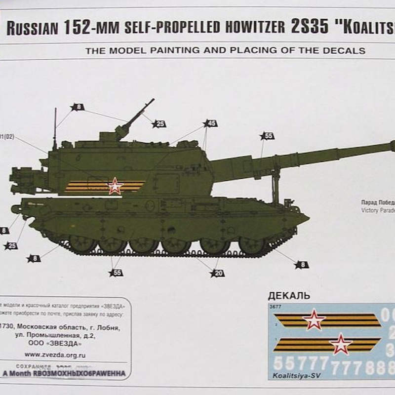 Zvezda Red Star 3677 1/35 Russ - Model Kit Zvezda review and price