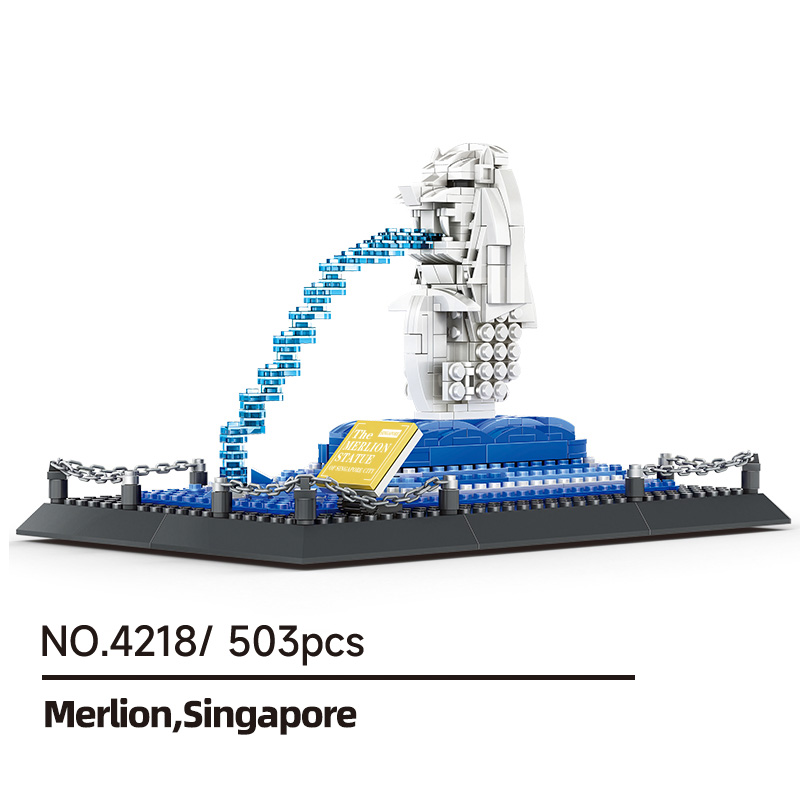 Wange Building Blocks 4218 Sin - Model Kit Singapore review and price