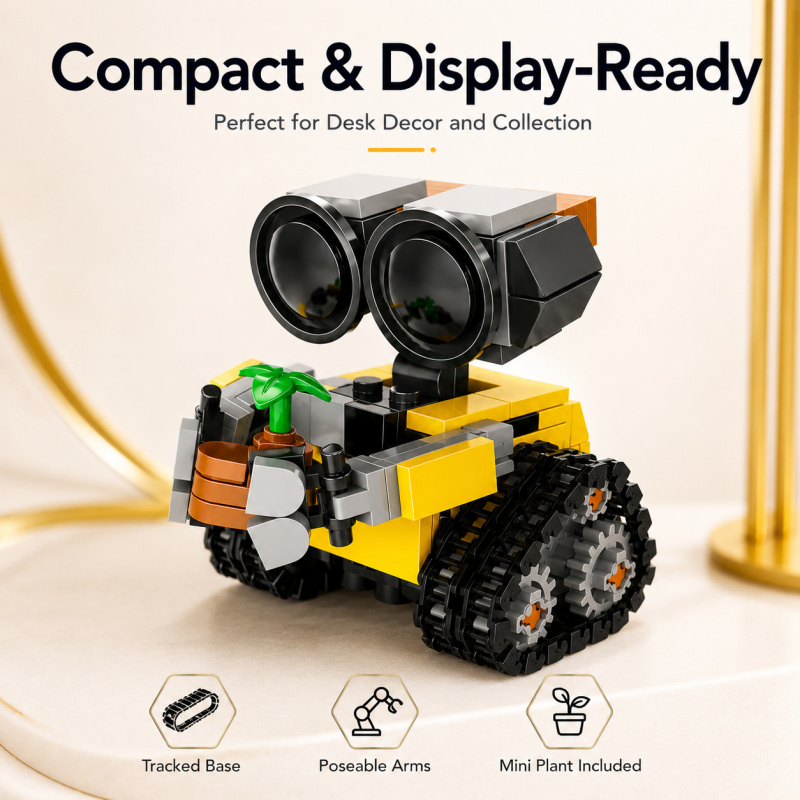 Mini Robot Building Blocks Set - Model Kit Lego review and price