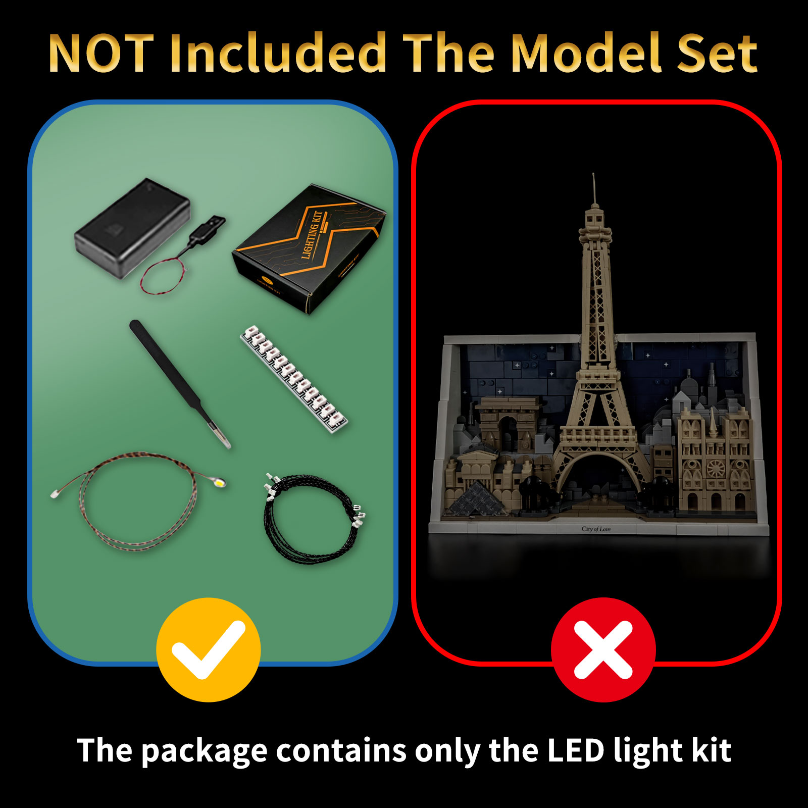 LYBMTWF LED Lighting Kit Compa - Model Kit Lego review and price