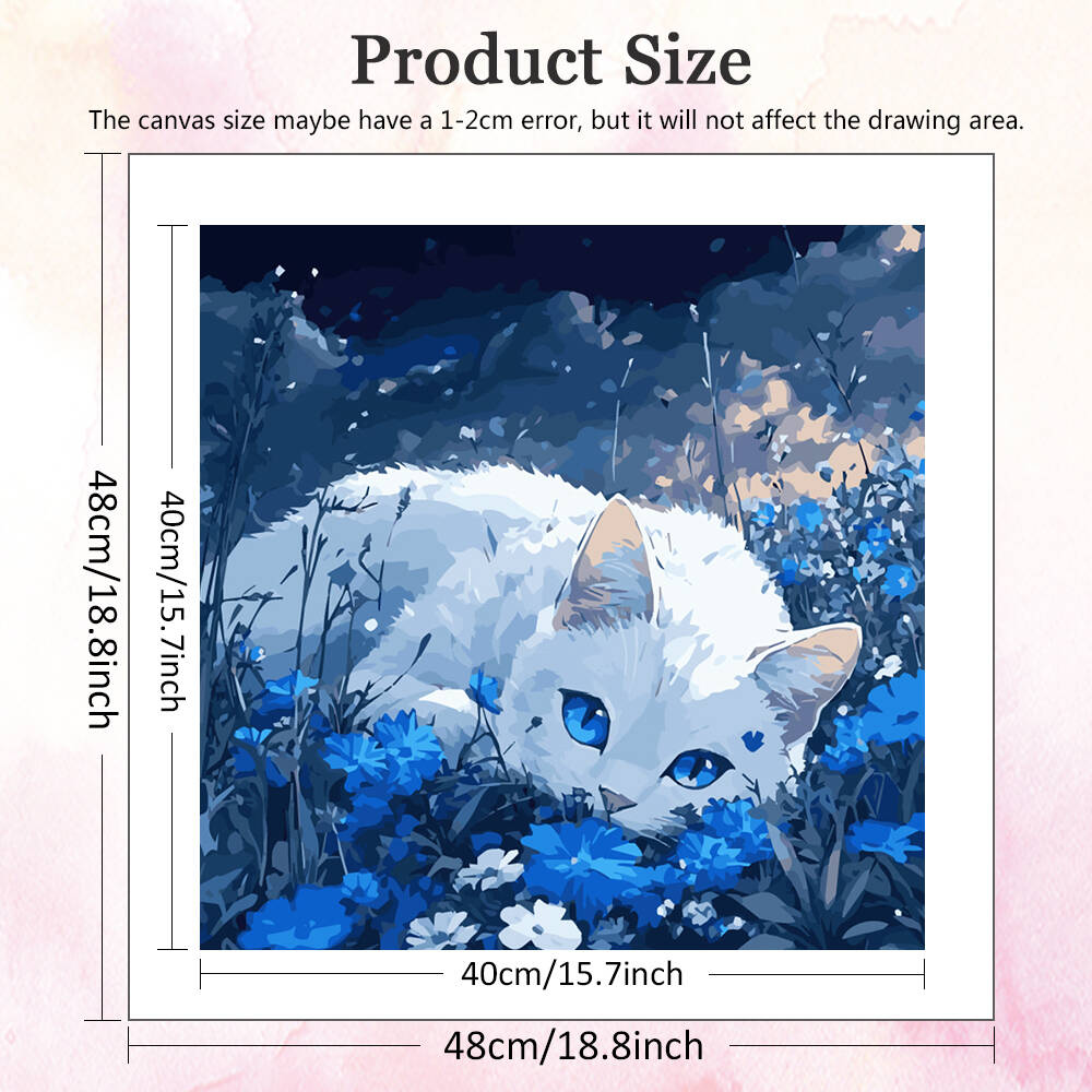 DIY Painting By Numbers Cat An - Model Kit Acrylic Paint review and price