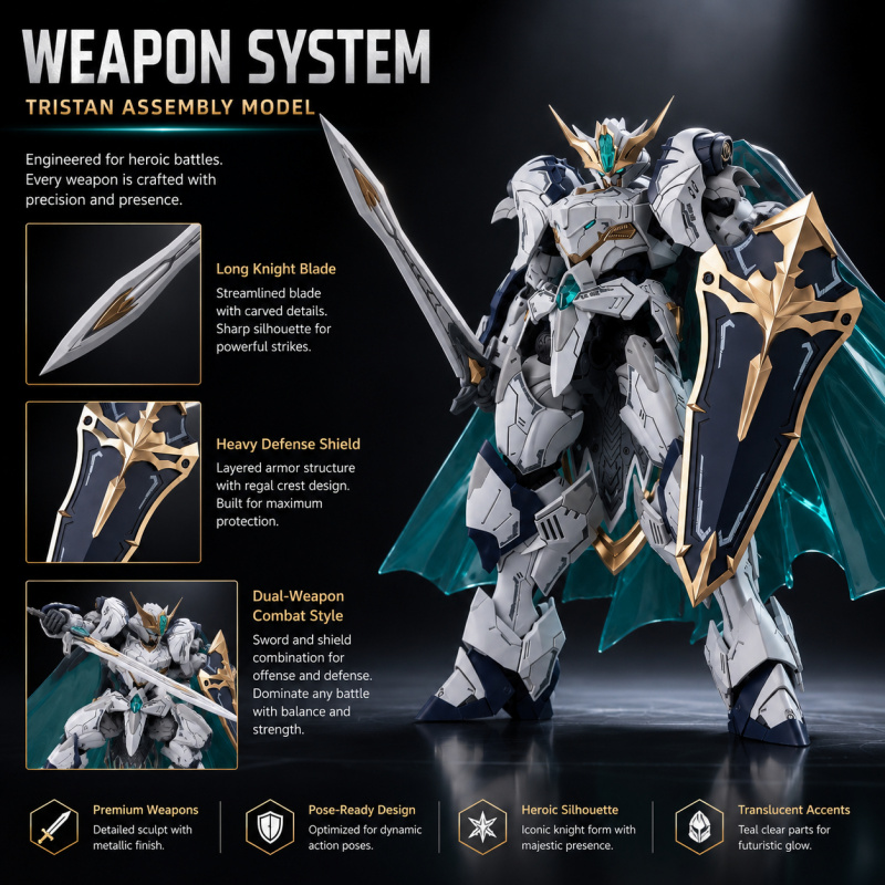 Tristan Knight Mecha Assembly  - Model Kit Tristan review and price
