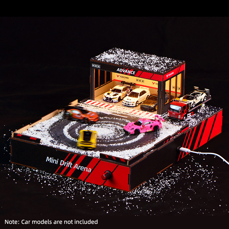 1:64 Scale DIY Drift Track Dio - Model Kit Store review and price