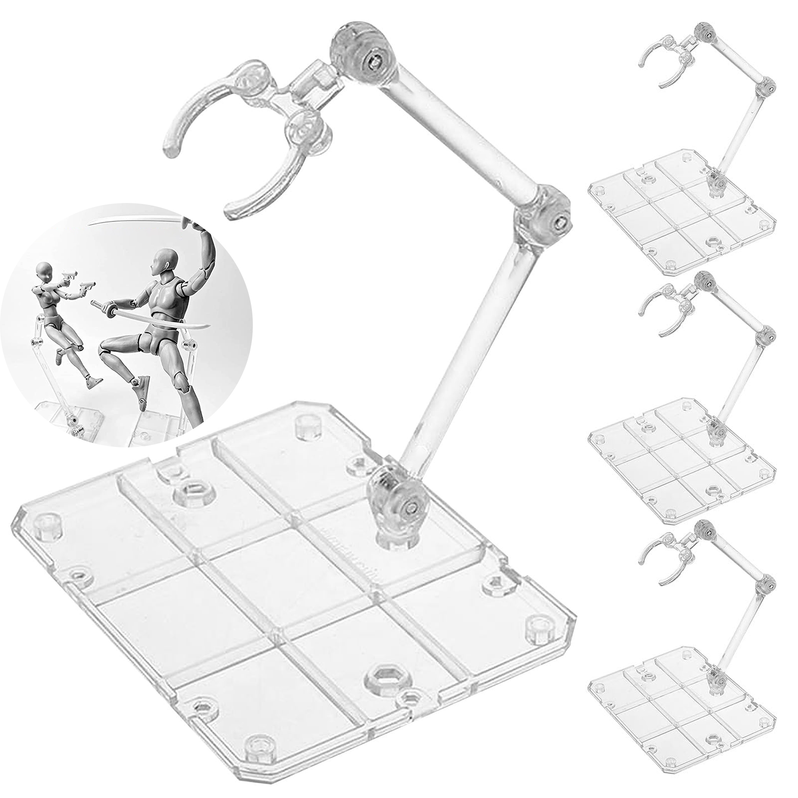Clear Action Figure Stand,Asse - Model Kit Gundam review and price