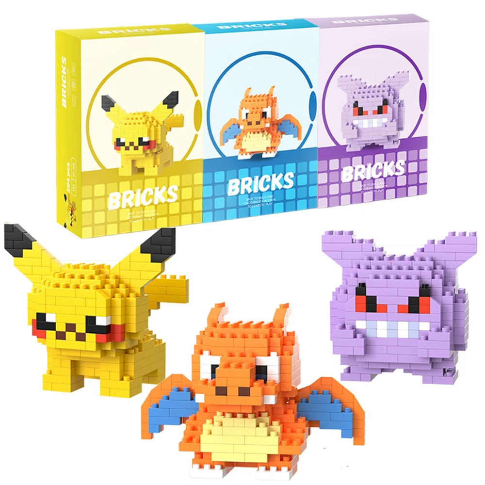 Pokemon Micro Building Blocks  - Model Kit Store review and price