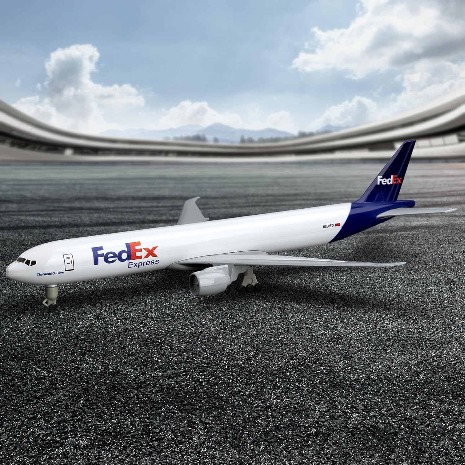 20cm Fedex B777 Airplane Model - Model Kit Store review and price