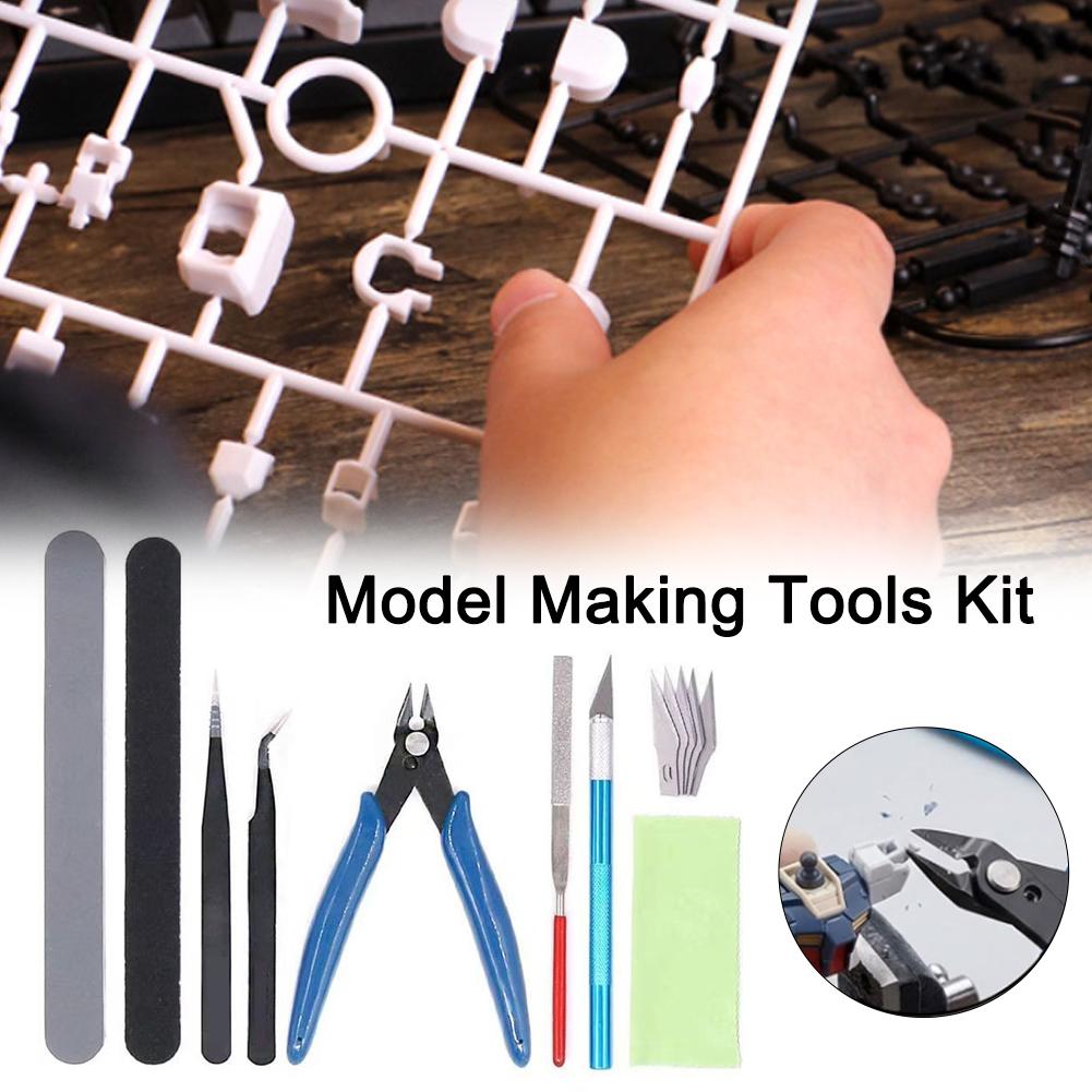 14-Piece Model Craft Tool Kit  - Model Kit Nippers review and price