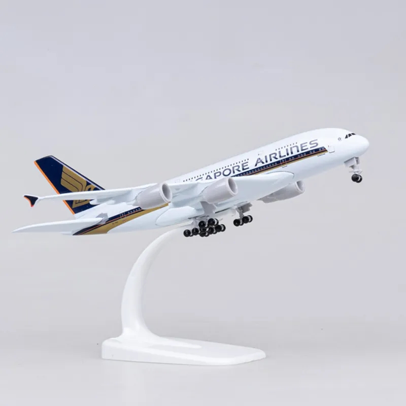 20cm Metal Plane Toy A380 Sing - Model Kit Singapore review and price