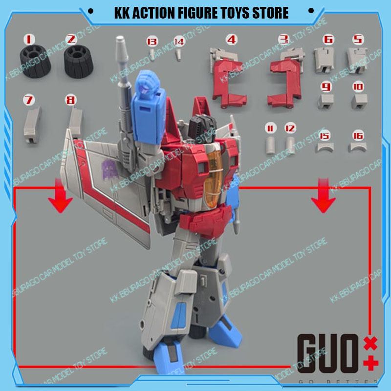 GUO Studio Transformation SS86 - Model Kit Studio review and price