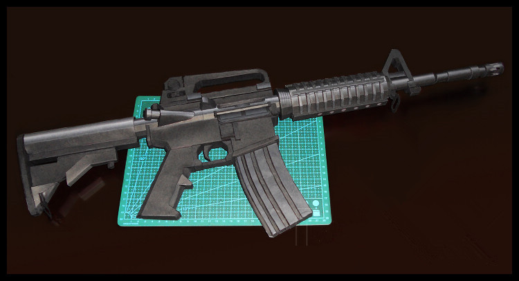 1:1 Lifesize M4A1 Colt Carbine - Model Kit Lego review and price