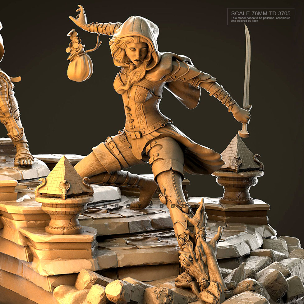 76mm Resin model kits figure c - Model Kit Zvezda review and price